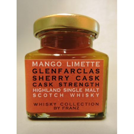 Mango-Limette mit Glenfarclas Sherry Cask Whisky 150g