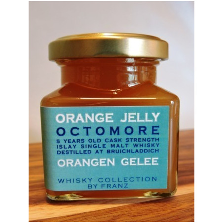 Orangen-Gelee mit Octomore Islay Whisky 150g