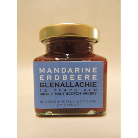 Mandarine Erdbeere mit GlenAllachie 12 years old Single Malt Whisky 150g