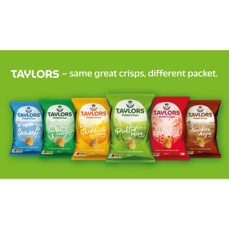 6 Tüten Taylor Chips 150g bzw. 100g/170g zum Preis von 5 Tüten