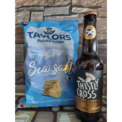 Thistly Cross Cider + 150g Tüte Taylor Chips